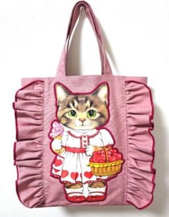 9.5号帆布肩掛けフリルBIG 肩掛けトート☆コヤンイサムチョン☆リトル