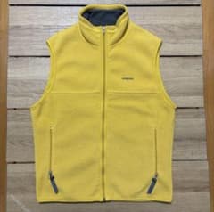 パタゴニア 99年 usa製 シンチラ フリース ベスト イエロー S 希少