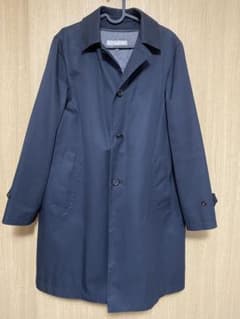 マーガレットハウエル ステンカラーコート ネイビー M - メルカリ