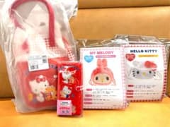 サンリオ さんりお手芸部 かぎ針 手芸用バッグ フェイス型巾着編み物