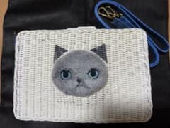 未使用】KEORA KEORA ケオラケオラ ネコカゴバッグ - メルカリ