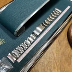 ロレックス希少20ミリ用Ref.7206-FF.82 13駒リベットブレス中古品