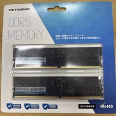 CFD DDR5 メモリー 16GBx2 PC5-44800 CL46 - メルカリ