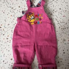 ミキハウス オーバーオール サロペット レトロ 80cm - メルカリ