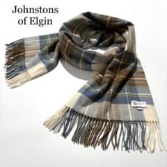 Johnstons of Elgin マフラー 大判 カシミヤ 100％ - メルカリ