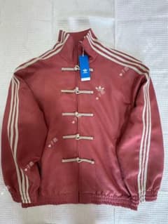 adidasアディダス 中国限定 蛇年トラックジャケットダー レッド M_
