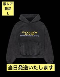 新品】LÝFT × GOLD'S GYM LOGO HOODIE 黒 - メルカリ