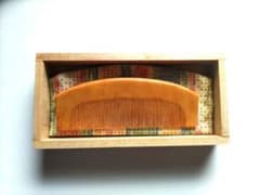 未使用品 つげ櫛 広島政夫 夢の櫛 廣島 さつまつげ - メルカリ