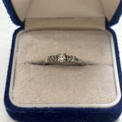 ストーン付き シルバーカラー リング 指輪 遺品整理 0305-23 - メルカリ