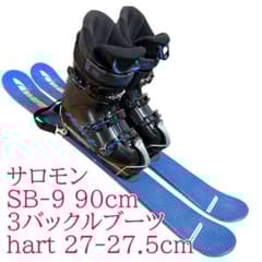 サロモン メンズショートスキーセット ファンスキー hart 27-27.5cm