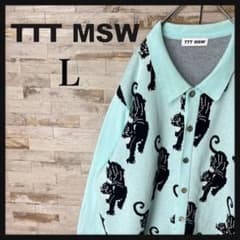 TTT MSW 21AW Panther Knit Cardigan パンサー - メルカリ