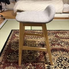 カウンターチェア (フィルン OC LBR/GY) - メルカリ