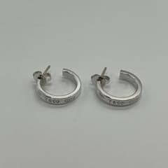 ティファニー TIFFANY 1837 ナローフープピアス スモール Ag925 - メルカリ