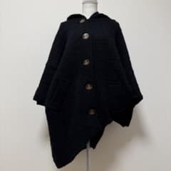 ヴィヴィアンウエストウッド ウールコート ポンチョ 変形 魔女フード