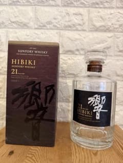 Hibiki 21年 ウイスキー 700ml 箱付き 空瓶 - メルカリ