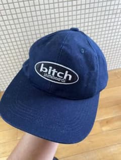 90s ビンテージbitch skateboardsキャップ帽子ビッチ オールド - メルカリ