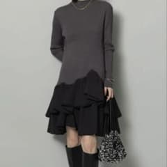 アルページュストーリー ＜店舗限定＞ タフタドッキングミニワンピース