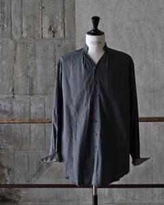 BLACKBIRD cut off collar shirt - メルカリ