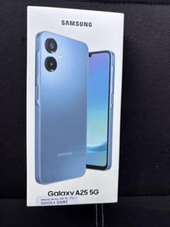 Galaxy A25 5G 64GB Blue 新品 未使用 SIMフリー - メルカリ