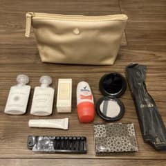 エミレーツ航空 ブルガリ ビジネスクラス アメニティキット ポーチ