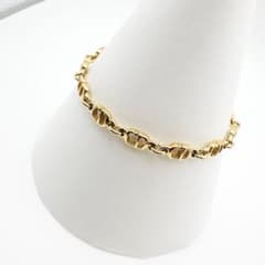 3006-5 極美品✨ Dior ブレスレット CD ロゴ ゴールド 希少 刻印