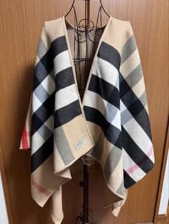 BURBERRY バーバリー ノバチェック リバーシブル ウールカシミヤ