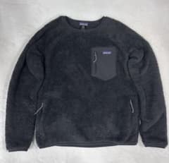パタゴニア ロスガトスクルー M 黒 フリース - メルカリ