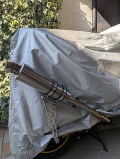 シグナスX Garageバル×yutakaチャンネルコラボマフラー(限定品) - メルカリ