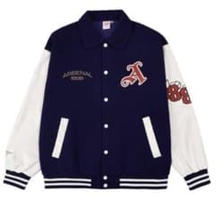 アーセナル スタジャン ネイビー Lサイズ - メルカリ