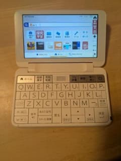SHARP Brain カラー電子辞書 ホワイト PW-ES8300 - メルカリ