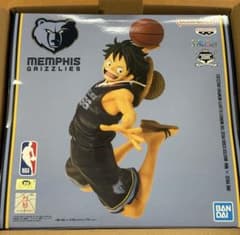 ワンピース NBA ルフィ フィギュア グリズリーズ ワンピースベース