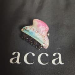 acca アッカ ミニサイズ クリップ マーブル ピンク - メルカリ