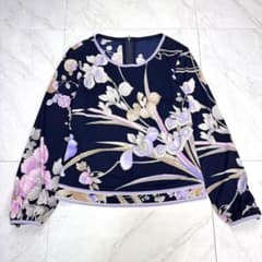 極美品 レオナール トップス カットソー プルオーバー カンカン 花柄