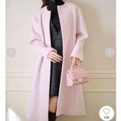 セルフォード ノーカラーコート ピンク 36サイズ - メルカリ