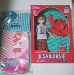 セーラーズ リカちゃんくじラスト賞赤いスタジャンスタイルリカちゃん