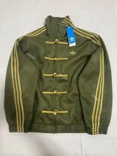 adidasアディダス 中国限定 蛇年トラックジャケットダー 緑 M2/ - メルカリ
