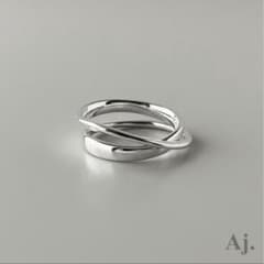 ジョージジェンセンリングメビウス Silver 925約12.5号 - メルカリ