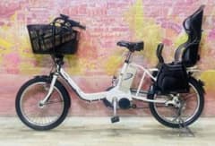 ZK3511 「大容量13.2Ah」電動自転車パナソニック 子供乗せ 20インチ