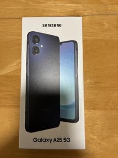 新品未開封 SamsungGalaxy A25 5G 本体ブラックSIM フリー - メルカリ