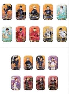 ハイキュー セブンネット限定 スクエア缶バッジ 横断幕 第一弾 第二弾