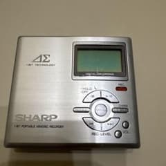 SHARP MDプレイヤー MD-DR77-S 動作未確認ジャンク - メルカリ