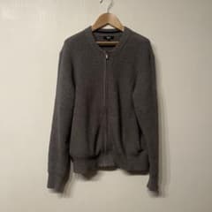 UNIQLO : C グレー フルジップカーディガン - メルカリ