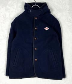 DANTON ウールモッサコート フード ネイビー サイズ40 - メルカリ