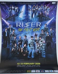 GMMTV RISER CONCERT 直筆サイン入りポスター - メルカリ
