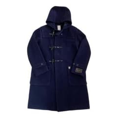 orcival オーチバル ヘリンボーンダッフルコート ネイビー LeTinte