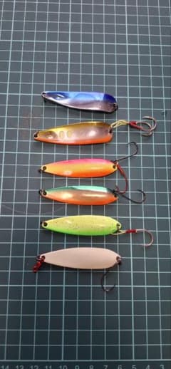 レイクトラウトスプーンルアーセット 7個入り - メルカリ