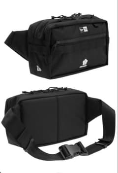 NEW ERA(R) × MARY QUANTスクエア ボディバッグ（ブラック） - メルカリ