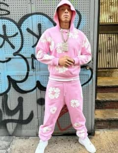 DENIM TEARS デニムティアーズ セットアップ ピンク - メルカリ