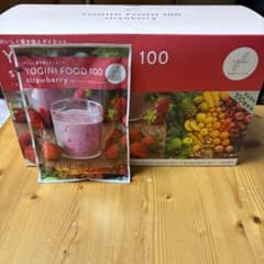ヨギニーフード100 ストロベリー味 21袋分+おまけ付き - メルカリ