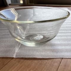 横山秀樹 宙吹き 透明 泡入り 鉢 吹き硝子 倉敷ガラス - メルカリ